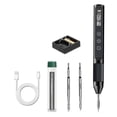 thumbnail image 1 of X210 USB Soldering Iron Adjustable Temperature Smart Electric 30W Fast Heat Portable Digital Welding Station Kit Repair, 1 of 5