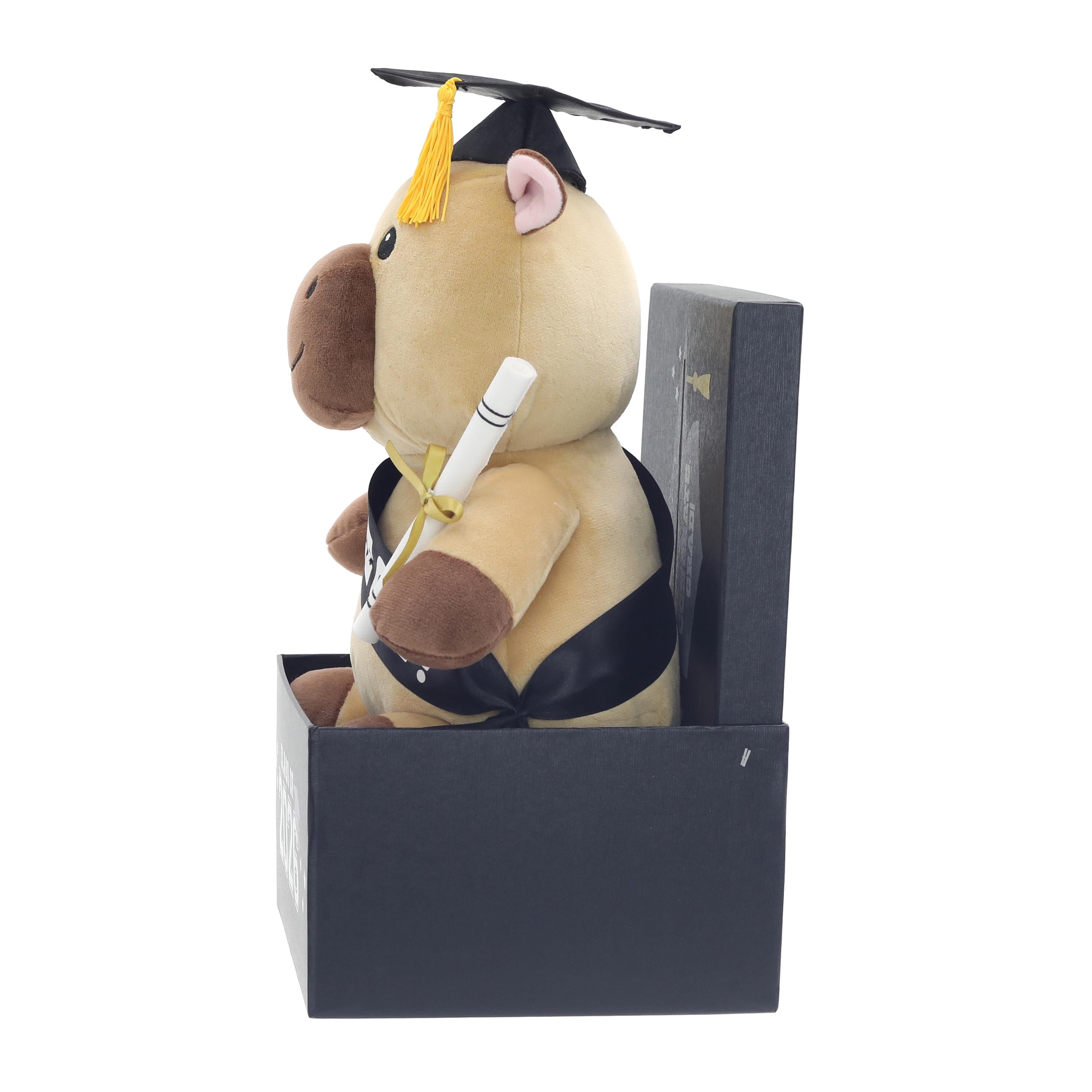 Class of 2026 Graduation Capybara Plush in Gift Box by Way to Celebrate