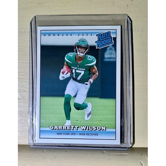 Garrett Wilson 2022 NFL Panini #5 Rated Rookie Retro Football Card 1/4094