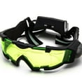 thumbnail image 4 of Adjustable LED Night View Glass Goggles Motorcycle Motorbike Racing Hunting Glasses Eyewear With Flip-out Light Windproof, 4 of 7