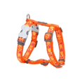 thumbnail image 1 of Dingo DH-BZ-OR-ME Rouge Harnais de Chien Conception Breezy Amour Orange & 44; Moyen, 1 of 1
