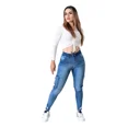 thumbnail image 3 of Pantalon Jogger Tipo Cargo Para Dama Con Stretch Itzi 467, 3 of 5