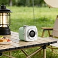 thumbnail image 4 of Portable Handheld Fan with LED Display – Rechargeable Mini Fan for Travel, Outdoor, Camping, Home, Makeup, and Commuting, 4 of 4