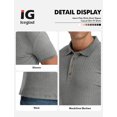 thumbnail image 6 of Iceglad Men's Polo Shirts Short Sleeve Casual Slim Fit Shirts, 6 of 10