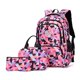 thumbnail image 2 of New 2023 School Backpack Set Waterproof Nylon Geometric Teens Girls Boys Primary Kids School Bags Bookbag Big Capacity Mochila, 2 of 4