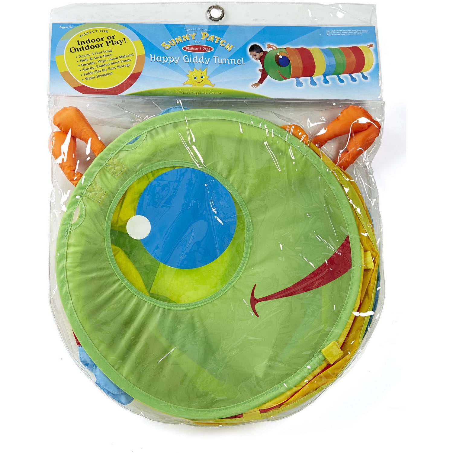 melissa and doug play tunnel