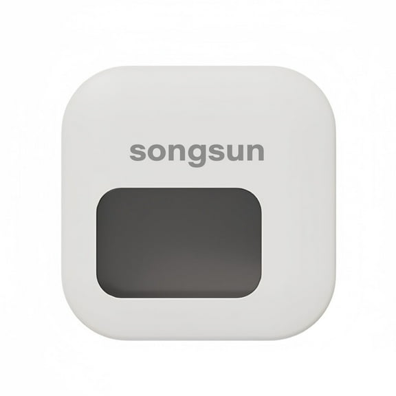 Smart UV Toothbrush Sterilizer & Holder - Rechargeable Electric Toothbrush Storage Rack with Germ-Killing Light, Wall Mounted, No Drilling Needed White