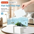 thumbnail image 6 of YardChic 200Pcs Filter Floss for Fish Tank, Aquarium Filter Sheets for Water Filtration, Aquarium Filter Floss, Make Cloudy Water Crystal Clear, Aquarium Filter Pad for Aquarium Accessories, 6 of 9