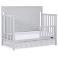 thumbnail image 6 of Nursery Bundle, Dream On Me Cape Cod 5 in 1 Convertible in Pebble Grey and Crib & Toddler Mattress Bundle, 6 of 11