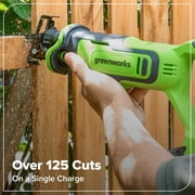 Greenworks 24V Brushless 10PC Power Tool Combo, Drill+Impact Driver+Circular Saw+Recip Saw+Jig Saw+Sander+Light+Multi-Tool+Nailer+Grinder,w/4.0Ah+2.0Ah Batteries and 65W USB-C Charger