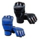 thumbnail image 2 of 2 pares de guantes de boxeo Guantes de kickboxing para hombres y mujeres PU profesional a prueba de golpes Negro y azul, 2 of 8
