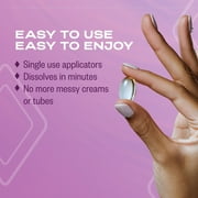 K-Y Liquibeads Vaginal Moisturizer and Personal Lubricant for Menopause, 6 Count