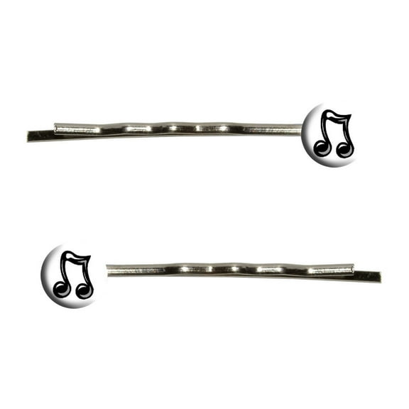 Music Musical Note Bobby Pin Hair Clips