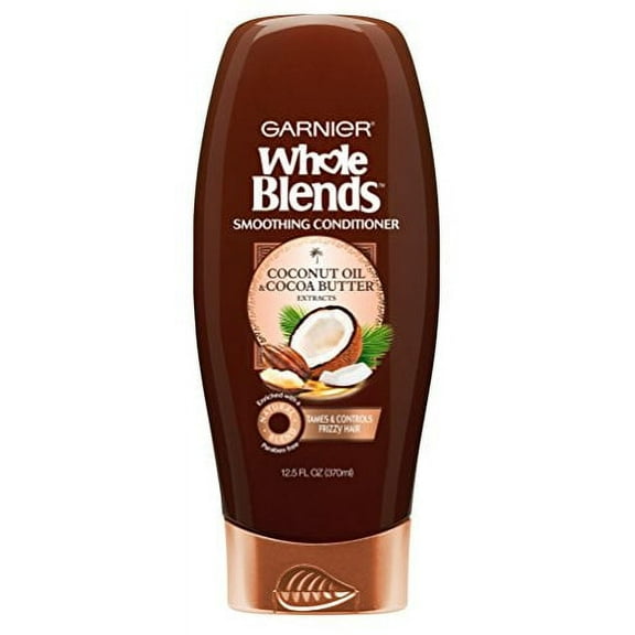 Garnier Whole Blends Conditioner with Coconut Oil & Cocoa Butter Extracts (Pack of 3)