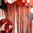 thumbnail image 2 of Event & Party 1* 2m Rain Curtain Birthday Party Wedding Background Decoration Fringe Light Rain Curtain for Celebrations and, 2 of 9