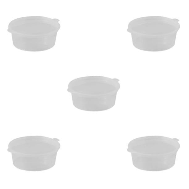 Bearachild 50 piezas restaurante panadería tazón de un solo comida fruta verdura caja sopa arroz condimento almacenamiento tarro taza con tapa Type2 NO2