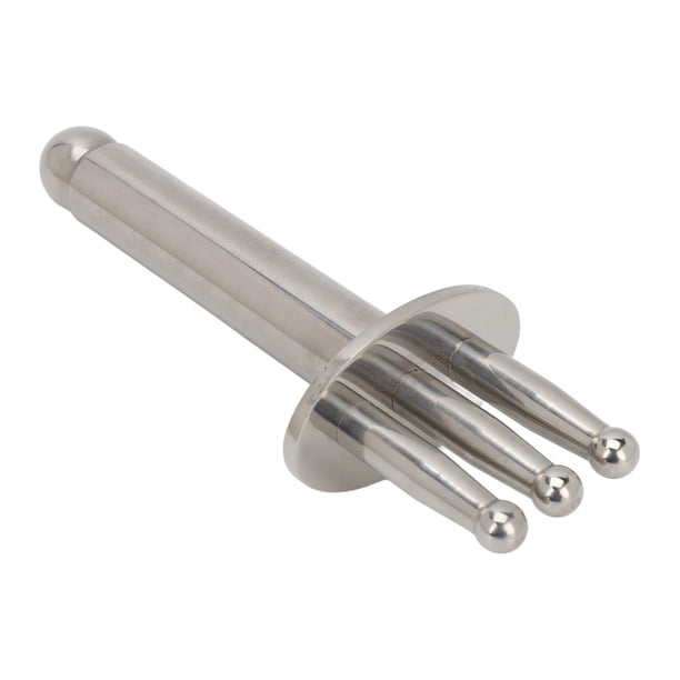 Varilla de masaje magnética de 3 tenedores extremo de cuenta grande que reduce la fricción acelera la absorción pluma de masaje magnética de acero inoxidable para uso diario ANGGREK Otros