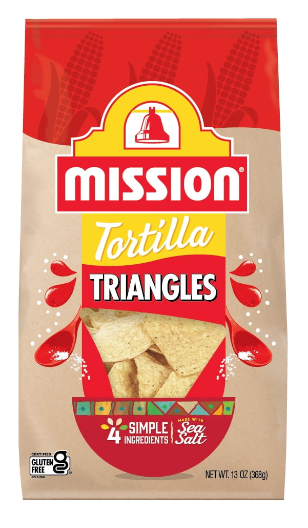 Mission Tortilla Chips Triangles, 13 Oz