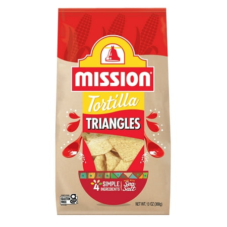 Mission Tortilla Chips Triangles, 13 Oz
