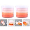 thumbnail image 4 of 2Boxes Flocking Makeup Puffs Beauty Foundation Puffs for Women Random Color, 4 of 7