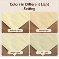 thumbnail image 7 of Design&I 8'x10' Washable Area Rug Extra Large Skid-Resistant Low Profile Abstract Minimalist Rgu Interlocking Featuring Asymmetrical Plush for Living Room, Family, 7 of 7