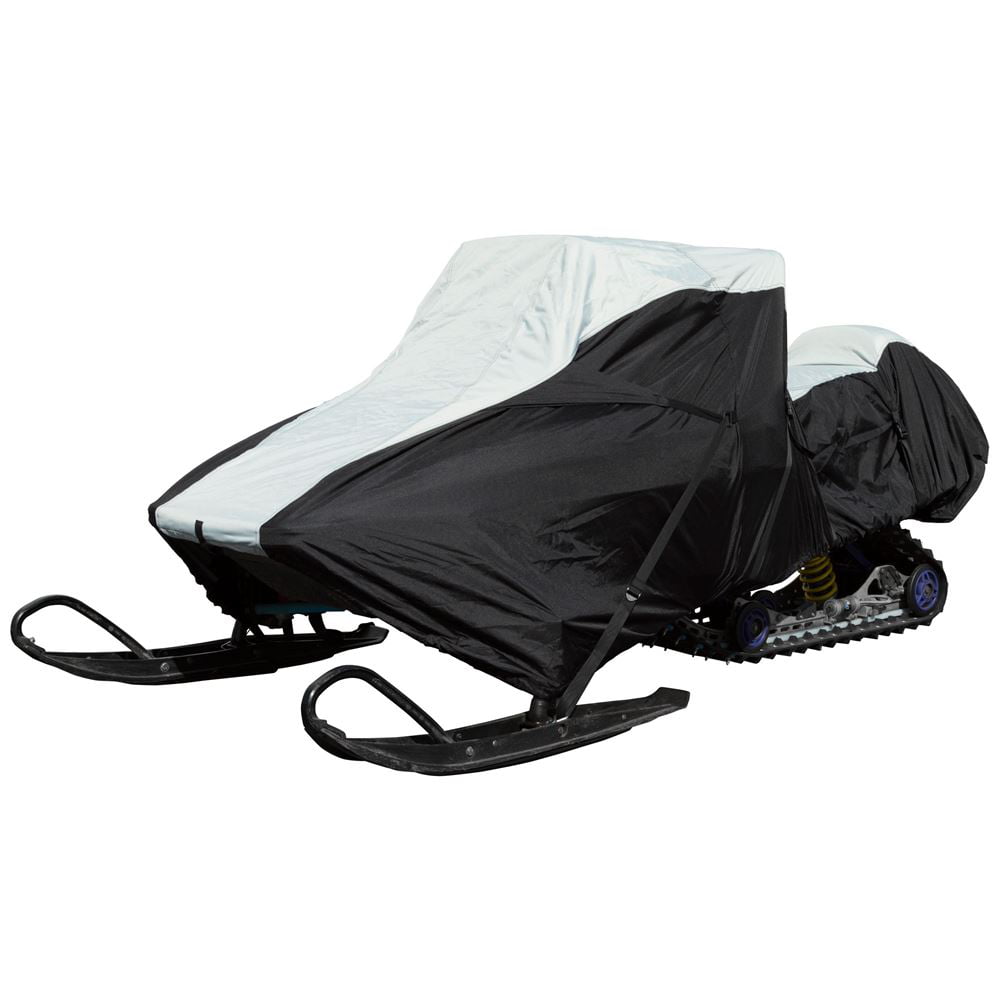 Large UV & Weatherproof 115" to 125" Snowmobile Sled Storage Cover 