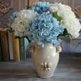 thumbnail image 2 of Holiday Clearance Silk Artificial Hydrangea Flower Bouquet Arrangement Home Wedding Christmas Decoration, 2 of 2