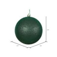 thumbnail image 2 of Vickerman 2.4" Emerald Glitter Ball Ornament, 24 per Bag, 2 of 2