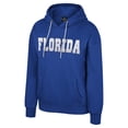 thumbnail image 2 of Women's Colosseum Royal Florida Gators Reflection Rhinestone Drawcord Pullover Hoodie, 2 of 3
