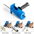thumbnail image 4 of Fufafayo under $5 1Pcs Reciprocating saw, Reciprocating Saw Attachment, 3 Blades Saw for Wood and Metal Cutting, Drill-Powered Saw for DIY Projects, Efficient Cutting Tool for Pipe and Plastic, 4 of 9