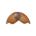 thumbnail image 4 of Walleva Brown Polarized Lenses And Brown Rubber Kit For Oakley Fast Jacket OO9097 Sunglasses, 4 of 7