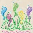 thumbnail image 2 of CafePress - Whimsical Dancing Seahorses Design Tote Bag - Unisex Canvas Tote Bag, Beige, 1-Piece, 2 of 6