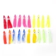 thumbnail image 2 of 20 Pcs Leurres de Pêche pour Calmar, Ensemble de Leurres Jupe pour Calmar en PVC Souple, Leurres pour Calmar Réutilisables pour Suspendre des Leurres de Pêche, 2 of 5