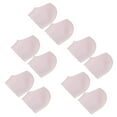 thumbnail image 4 of Protecteur de Talon en Silicone, 5 Paires de Coussinets de Talon Protecteurs de Talon Protecteurs de Talon en Gel Protecteurs de Talon Hydratants Housse de Protection de Talon pour Femmes, 4 of 7