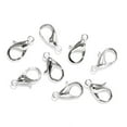 thumbnail image 1 of CUITING Cousin DIY Silver Lobster Clasp  4 Pc  Large Metal Clasp  16 x 30mm, 1 of 7