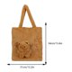 thumbnail image 2 of Bolso de animales de dibujos animados, Bolso informal de gran capacidad, Bolso de compras peludo, Bolso de viaje, 2 of 6