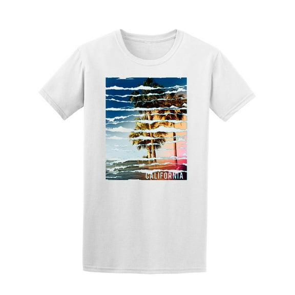 Photo Print Of California T-Shirt Men -Image by Shutterstock, Male x-Large