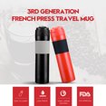 thumbnail image 2 of Taza de Café Portátil de Prensa Francesa de 2 Piezas SM SunniMix Cafetera de prensa francesa, 2 of 8
