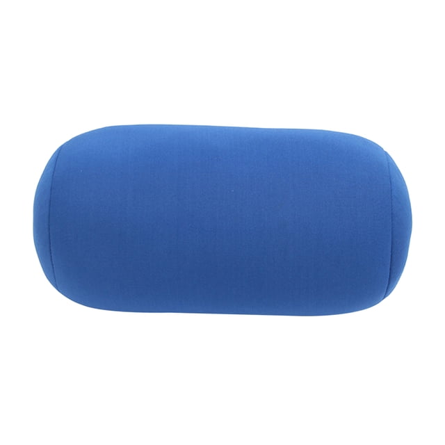 Almohada de tubo reforzado con microperlas, tejido suave al tacto fresco, Azul Sunnimix almohadas de microperlas