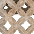 thumbnail image 5 of SAFAVIEH Kaydix Rustic Round Coffee Table Wood, Burnt White, 5 of 8