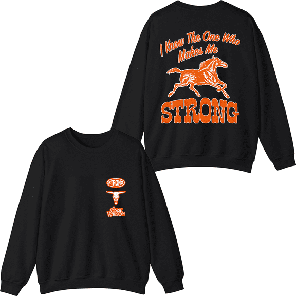 Anne Wilson Merch Strong Sweatshirt Crewneck Fashion Unisex Men Women Long Sleeve Pullover