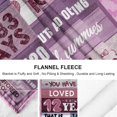 thumbnail image 6 of 12 Year Old Girl Birthday Gifts 12th Birthday Decorations for Girls 12th Birthday Gifts for Girls 12 Year Old Gift Ideas for Daughter Sister Bestie Flannel Throw Blanket 60"X50" - Pink, 6 of 6
