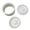 Type B, variant on HomeLife Doughnut Shaped Bath Soap Mold 3D Bath Salt Ball Mold Non-Stick 6.35CM/5.8CM Diameter Shampoo Press Bar Mold