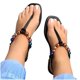 thumbnail image 4 of Sandalias informales de moda para mujer, chanclas para exteriores, zapatillas de playa Wmkox8yii  nm8064, 4 of 4