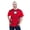 Armor Red Iron Man, variant on Marvel Avengers Men's Cosplay Short Sleeve T-Shirt Navy Captain America