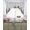 Gray Red, variant on Teal Christmas Snowman Swag Valances for Windows, Small Curtains Drapes, Xmas Truck Tree Snowflake Kitchen Window Curtains Over Sink Rod Pocket Window Treatment Valance for Bedroom/Bathroom 56"x36"