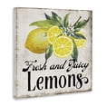 thumbnail image 3 of Stupell Industries Cottage Fresh & Juicy Lemons Canvas Art, 17 x 17, by Creatif Belle, 3 of 8