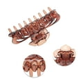 thumbnail image 2 of Unique Bargains 1 Pc Fashion Rose Flower Hair Clips Hairdo Clip Brown, 2 of 5