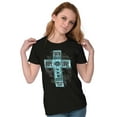 thumbnail image 3 of Faith Hope Love Cross Christian Womens Slim Fit Graphic Tee Brisco Brands M, 3 of 5