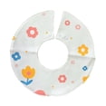 thumbnail image 3 of Babero para bebé suave, babero multiusos, babero de algodón Flor, 3 of 9